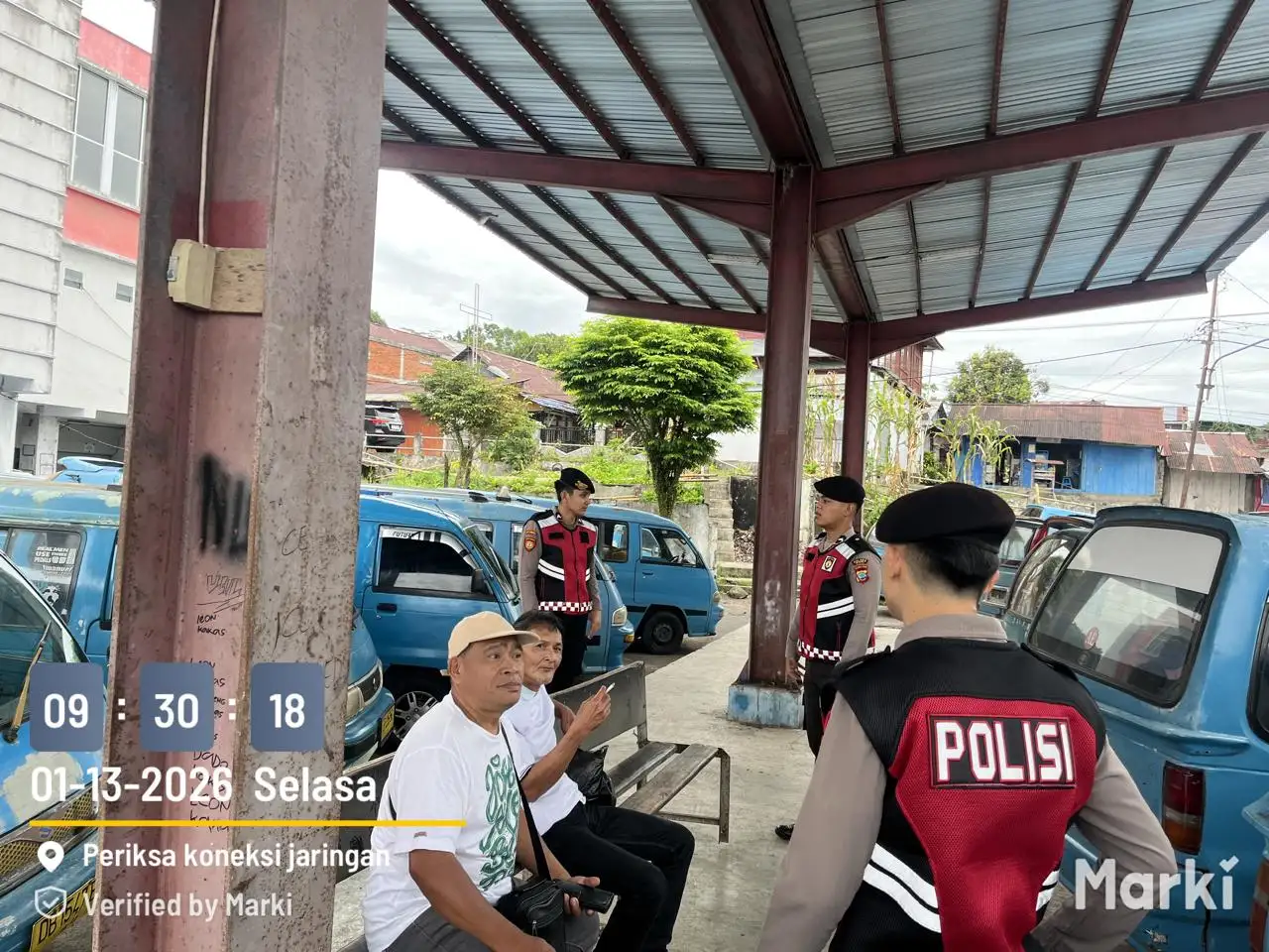 Sat Samapta Polres Minahasa Laksanakan Patroli Cipkon dan KRYD di Wilayah Tondano